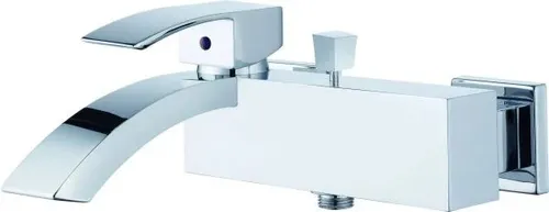 Primaster Badewannenarmatur Splash verchromt - Elegantes Design - Badewannenarmatur mit verchromter Oberfläche, die nicht nur stilvoll aussieht, sondern auch korrosionsbeständig ist und für langlebige Qualität sorgt.