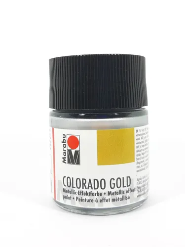 Marabu Colorado Gold Acrylfarbe 50ml 782 Metallic Silber verschiedene Farben
