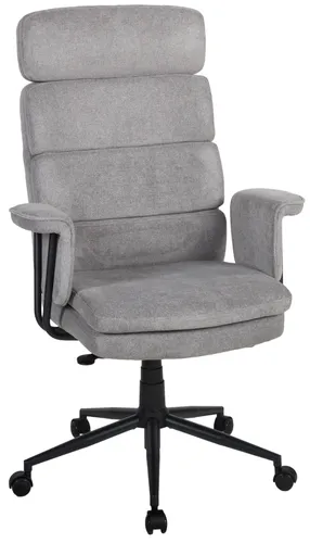 Duo Collection Chefsessel Junis - Bürostuhl mit verstellbarer Kopfstütze und Sitztiefenverstellung, ideal für ergonomisches Sitzen und maximale Anpassungsfähigkeit bei langer Nutzung.