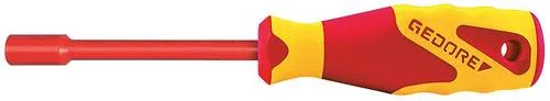 Gedore VDE 2133 9 VDE Steckschlüssel-Schraubendreher Schlüsselweite (metrisch): 9mm Schlüsselweite (Zoll): 3/8 Zoll Klingenlänge