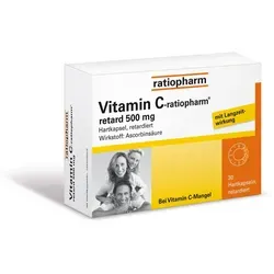 Vitamin C ratiopharm retard 500 mg Kapseln
