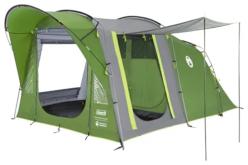 Coleman Oak Canyon 4 Blackout Kuppelzelt - Geräumiges 4-Personen-Kuppelzelt mit innovativer Blackout-Technologie für optimalen Schlafkomfort, ideal für Campingabenteuer.