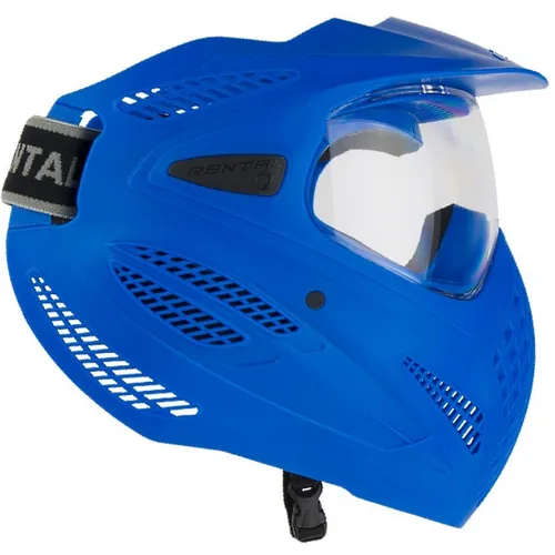 Dye SE RENTAL Paintball Maske, single Lens (blau) von DYE Paintball
