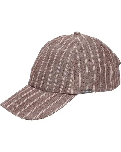 bugatti Baseball Cap mit Nadelstreifen-Design - Die bugatti Herren-Basecap aus 100% Baumwolle bietet höchsten Tragekomfort an warmen Tagen. Ihr elegantes Nadelstreifen-Design ergänzt jedes Outfit stilvoll. Der strapazierfähige Strapback-Verschluss sorgt für eine individuelle Anpassung.