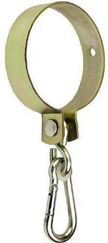 Connex Schaukelhaken mit Manschette und Karabinerhaken Ø 100 mm verzinkt