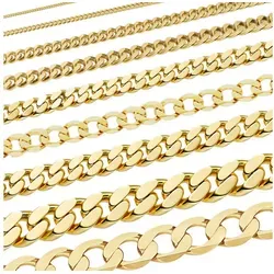 HOPLO Panzerkette Goldkette 1,2 mm von HOPLO
