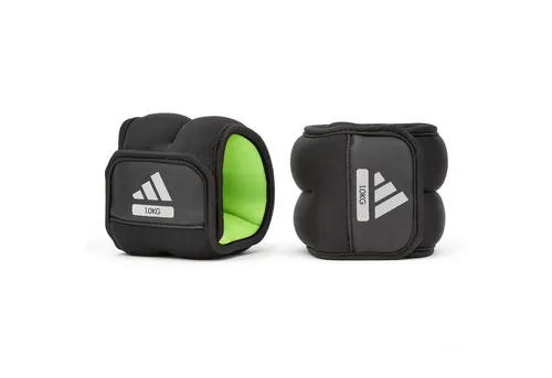 adidas Performance Gewichtsmanschette Handgelenk - Gewichtsmanschette für effektives Training, mit 2,0 kg Gesamtgewicht für gesteigerte Kraft und Ausdauer.