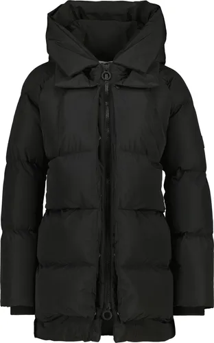 alife and kickin LykkeAK A Puffer Parka Damen Steppjacke - Stylische Winterjacke in Schwarz - XXL - Entdecke die stylische Pufferjacke LykkeAK A! Sie bietet nicht nur optimale Wärme, sondern überzeugt auch mit ihrem modischen Design. Ideal für Outdoor-Aktivitäten, ausgestattet mit einer gefütterten Kapuze und praktischen Reißverschlusstaschen.