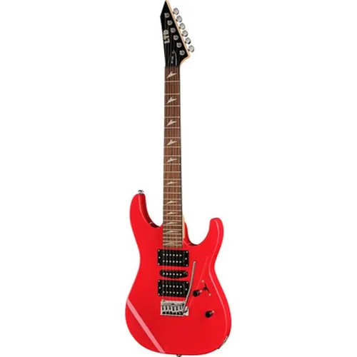 LTD MT-130 Red E-Gitarre - Stylische E-Gitarre im auffälligen Rot, ideal für Rock- und Metal-Musik. Hochwertige Verarbeitung für besten Klang und Spielkomfort.