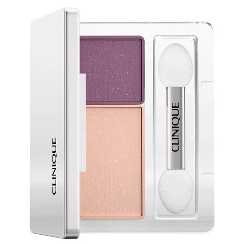 CLINIQUE All About Shadow Duo Lidschatten Jammin' 2.2 g - Beauty: Mühelose Augen-Looks mit perfekt abgestimmten Farbtönen, die 8 Stunden lang halten. Ideal für empfindliche Augen und Kontaktlinsenträgerinnen.