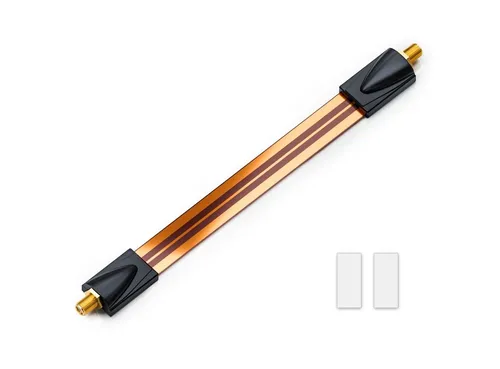 deleyCON deleyCON 1x Fensterdurchführung SAT Kabel 21cm flexibel / 30cm Länge SAT-Kabel