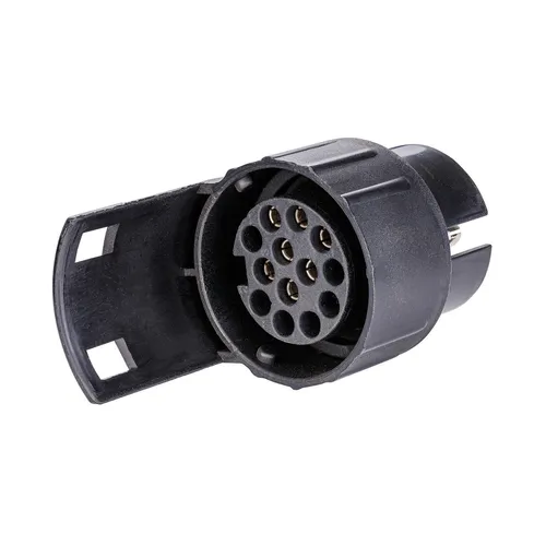 PKW Anhänger Anhängerzubehör Adapter kurz Miniadapter 7 auf 13 polig 45 mm