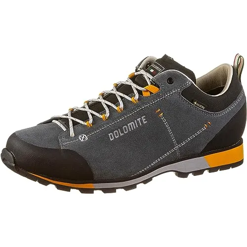 Dolomite Shoe M's 54 Hike Low Evo GTX gunmetal grey (1076) 11 - Wanderschuhe mit wasserdichtem GORE-TEX Futter, ideal für Herren, die Komfort und Grip auf Trekkingtouren suchen.