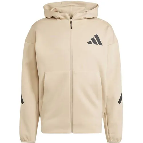 ADIDAS Herren Kapuzensweat New Z.N.E. Zip in braun von adidas