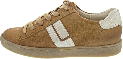 Paul Green 5464-077 Sneaker in Braun für Damen - Stylische Damen-Sneaker aus weichem Leder, perfekt für Streetstyle und Komfort. Handgefertigt mit hoher Passform und Qualität – ideal für jeden Anlass.