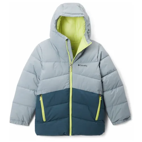 Columbia Arctic Blast II Jacket - Kinder Skijacke in crushed blue, everblue (461) L - Wasserdichte Kinder Skijacke mit Thermarator-Isolierung für optimale Wärme und Komfort. Ideal für Skifahren und Freizeit, ausgestattet mit praktischen Taschen und verstellbarer Kapuze.
