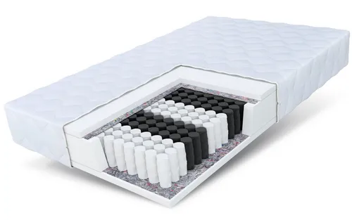 Taschenfederkernmatratze METISMAX H3 90x200 cm - Allergikerfreundlich & Waschbarer Bezug - Die METISMAX H3 Taschenfederkernmatratze bietet 7 Zonen für optimalen Schlafkomfort. Mit waschbarem Bezug und geprüfter Qualität ist sie ideal für Allergiker. Genießen Sie erholsame Nächte!