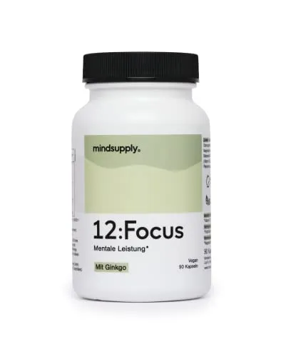 mindsupply FOCUS | 90 Konzentrationskapseln