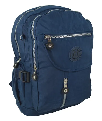 Rucksack Daypack wasserabweisend leicht Freizeit Reise Sport Blau Unisex Nylon