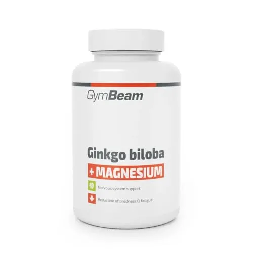 GymBeam Ginkgo Biloba + Magnesium Kapseln mit Mineralien 90 KAP