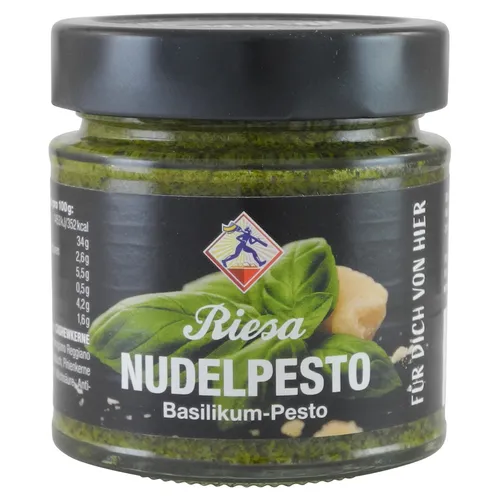  31,53€/1l) Basilikum Pesto, Nudelkrönung (190 g Glas
