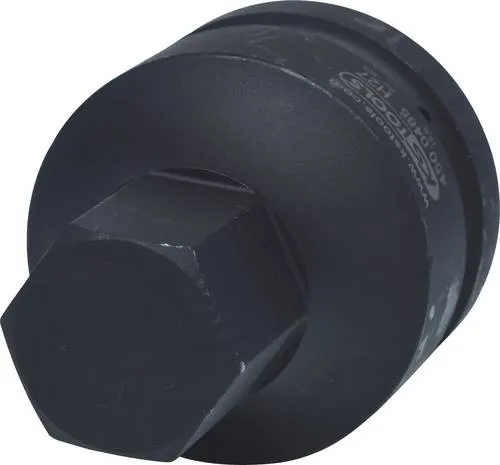 KS TOOLS Kraft-Stecknuss 450.0485 - Hochwertige Kraft-Stecknuss aus Chrom-Molybdänstahl, ideal für robuste Anwendungen, Schlüsselweite 27 mm, perfekt für Profis und Heimwerker.