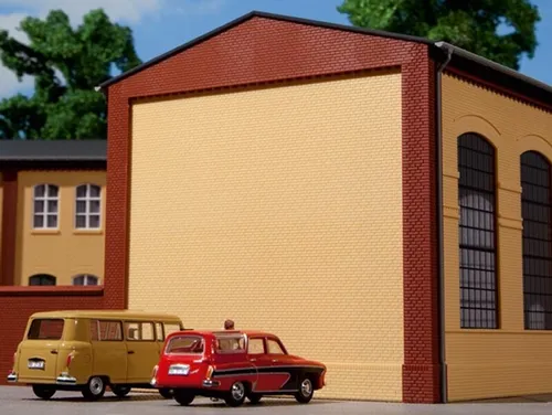 Auhagen 80400 Giebel und Ecksäulen rot, Bausatz, Spur H0 von Auhagen