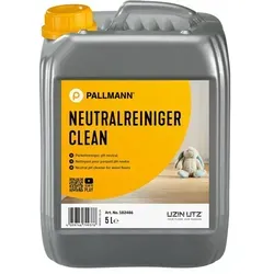 Pallmann Neutralreiniger 5 L - Reinigungsmittel für versiegelte und geölte Böden, entfernt Verschmutzungen effektiv und bereitet den Boden optimal für die weitere Behandlung vor.
