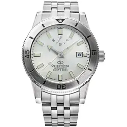 Orient Star RE-AU0502S00B - Automatik Herren Armbanduhr - Herrenuhren mit Edelstahlgehäuse, 200m wasserdicht und limitierte Auflage, ideal für Sport und Alltag. Saphirglas und leuchtende Zeiger sorgen für höchste Funktionalität.