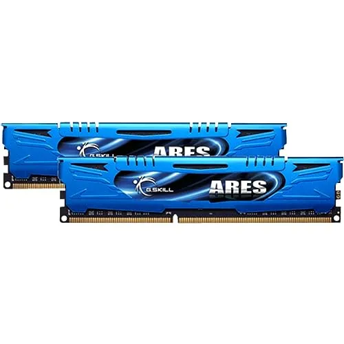 G.Skill ARES 16 GB DDR3 Kit - 2 x 8 GB - DDR3-2133 RAM Kit mit hoher Geschwindigkeit und CL10 Latenz, ideal für Gaming und anspruchsvolle Anwendungen.