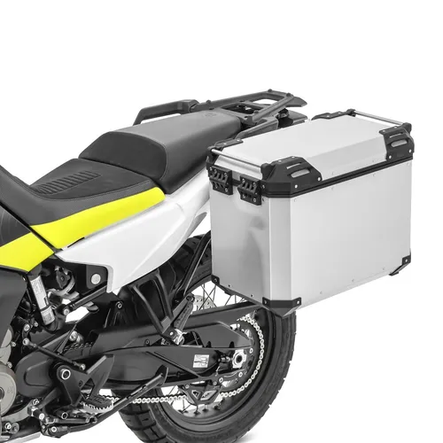 Alukoffer für Honda NC 700 X / 750 X Seitenkoffer QP48 silber