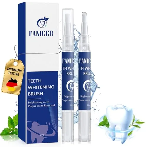 Zahnaufhellung Stift - Effektives Bleaching für strahlend weiße Zähne - Zahnbleaching Stift für einfaches und schnelles Aufhellen zu Hause. Ideal für Reisen, reizt nicht und verbessert Atemfrische. Perfekt für ein selbstbewusstes Lächeln!