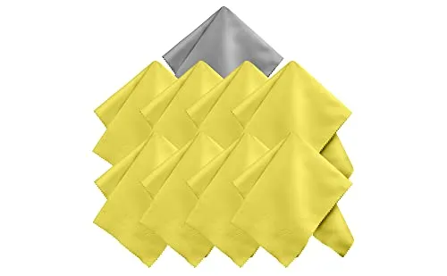 Brillenputztuch, Mikrofasertücher (9X 20x20cm), Optikerqualität