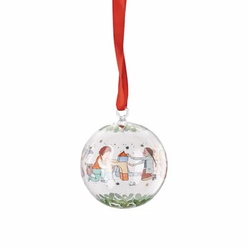 Hutschenreuther Kristalkugel Weihnachtsspiele von Hutschenreuther