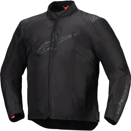 Alpinestars T-SPS V2 WP Herren Motorrad Jacke XL - schwarz - Motorradjacke in Größe XL von Alpinestars, atmungsaktiv und wasserdicht, ideal für alle Jahreszeiten mit herausnehmbaren Protektoren für optimalen Schutz.