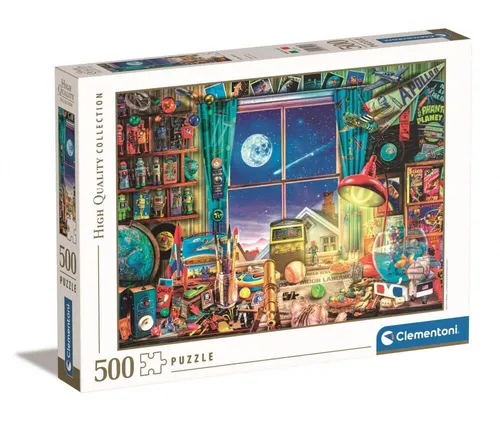 Puzzle 500 elementów To The Moon CLEMENTONI 35148 CLEMENTONI 8005125351480