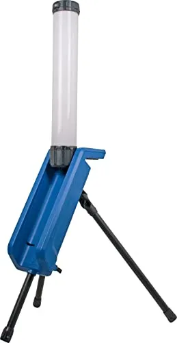 as - Schwabe CENTRA 360° Akku LED Lichtsäule 30 W - Strahler für Arbeitsbeleuchtung mit 360° Rundumbeleuchtung, 3000 Lumen und klappbarem Design – ideal für Baustellen und präzise Arbeiten unter schwierigen Lichtverhältnissen.