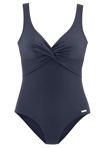 Produktbild Badeanzug LASCANA Damen Gr. 38 Cup C blau (marine)