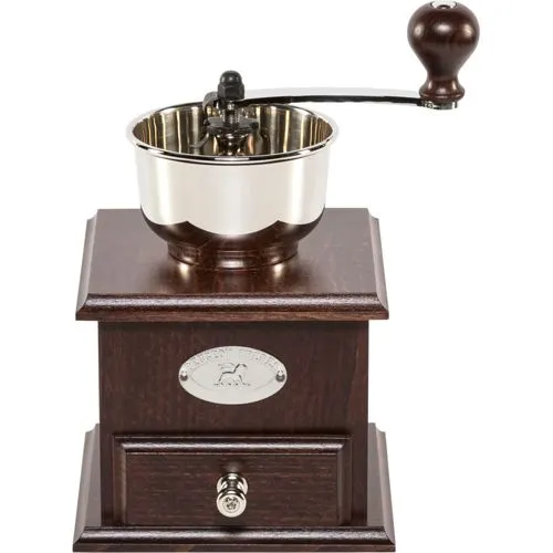 Peugeot Kaffeemühle Bresil - Manuelle Kaffeegenuss - Kaffeemühle aus Buchenholz, mit patentiertem Edelstahlmahlwerk und 25 Jahren Garantie. Wählen Sie zwischen feinen und groben Mahlgraden für perfekten Kaffeegenuss.