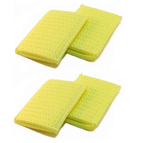 Je 4 Schwämme 50 x 100mm Taschen Idratabili Schwamm Anschluss Elektroden Fiab