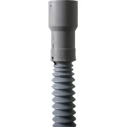 Kunststoff Waschmaschinen- Ablaufschlauch ausziehbar 0,6m-2,0m Muffe 21,5x26/29