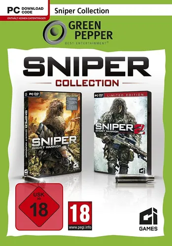 Sniper Collection - Ghost Warrior 1 und 2 - Green Pepper - neu + OVP ab 18