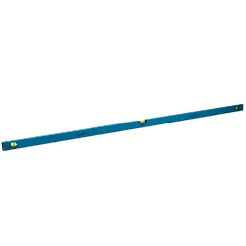 Magnetische ALU Wasserwaage 180cm von Bituxx - Wasserwaage mit 3 Libellen, magnetisch und tragbar. Ideal für präzise Messungen auf Baustellen oder im Handwerk.