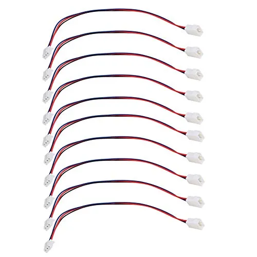 Nicoone 10Pcs JST- XH 2S Lipo Balance Draht Blei Verlängerung Kabel 22Cm für RC Auto Flugzeug