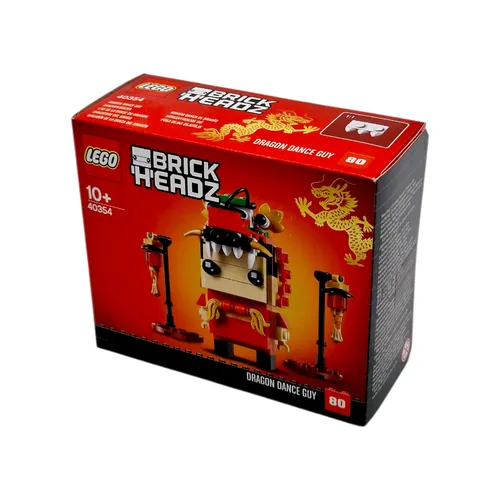 LEGO BRICKHEADZ: Drachentanz-Mann (40354) Neu und OVP, EOL