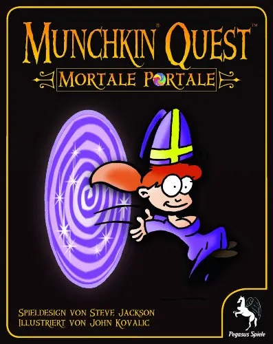 Pegasus Spiele 51952G - Munchkin Quest Portale Mortale (Erweiterung)