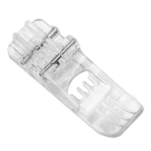 Baby Lock Overlock-Nähmaschine mit Klarsichtfuß Coverstich - Overlock-Nähmaschine mit transparentem Klarsichtfuß für präzise Sicht beim Nähen, kompatibel mit allen Baby Lock Coverstich-Modellen.