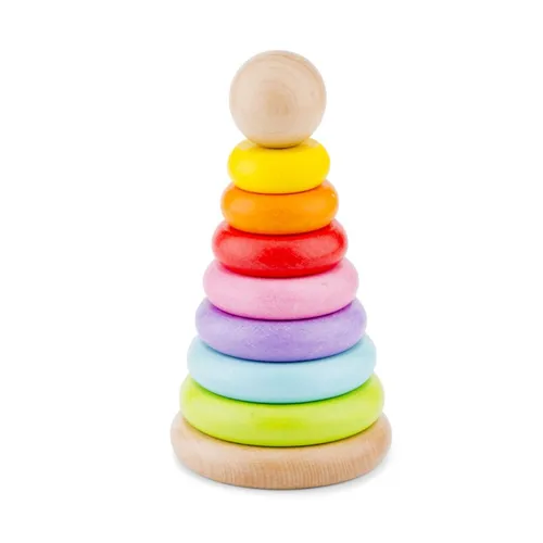New Classic Toys Stapelturm Regenbogen