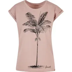 Brandit Forvert Fontana Damen T-Shirt, pink, Größe L - Lässiges Damen T-Shirt in Pink mit tonigen Stitchings. Ideal für einen entspannten Look und vielseitig kombinierbar. Perfekt für den Alltag oder Freizeitaktivitäten.