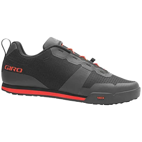Giro Tracker Fastlace blk/Bright red 41 Fahrradschuh - Damen-Radsportschuhe mit praktischem Schnellschnürsystem und rutschfester Gummisohle für optimalen Halt auf Flat Pedals.